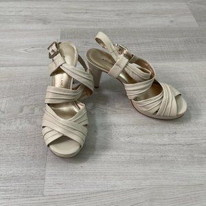 Antonio Melani sandals HEELS~size 6.5~ Leather uppers